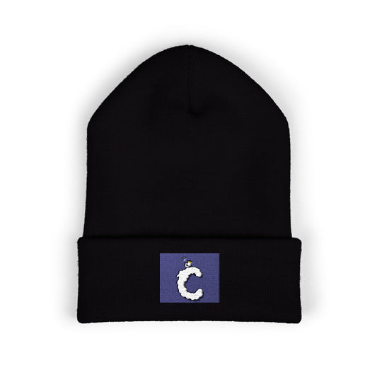 Clouds Beanie Embroidered