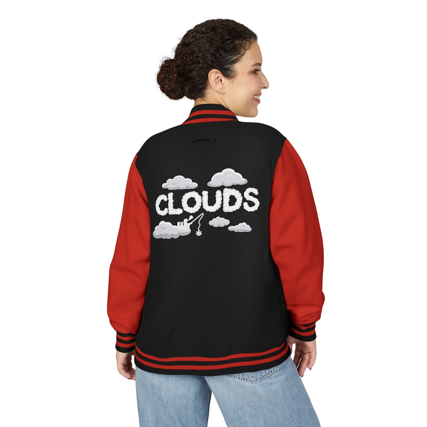 Clouds Varsity Letterman Jacket