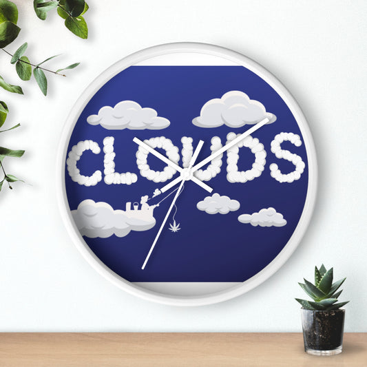 Clouds Time Clock