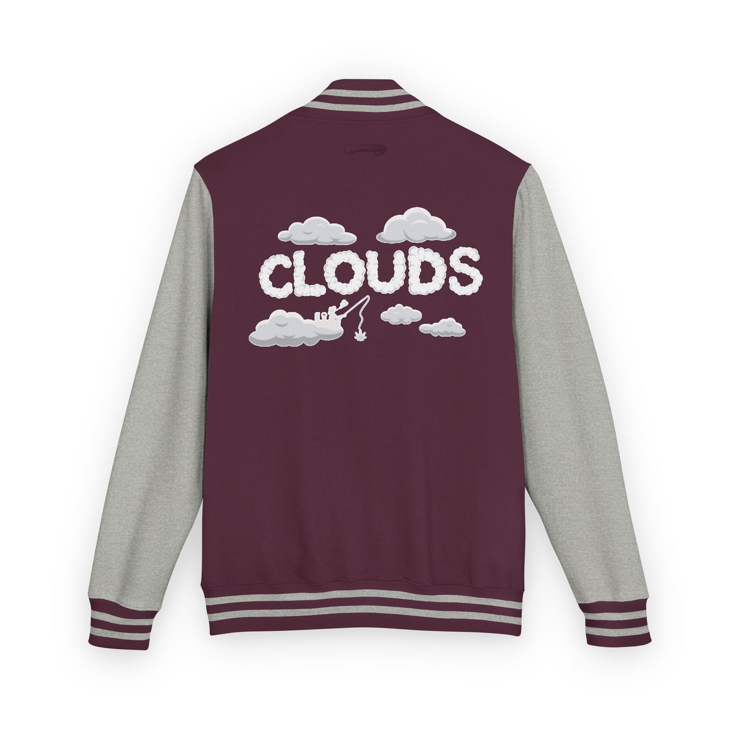 Clouds Varsity Letterman Jacket