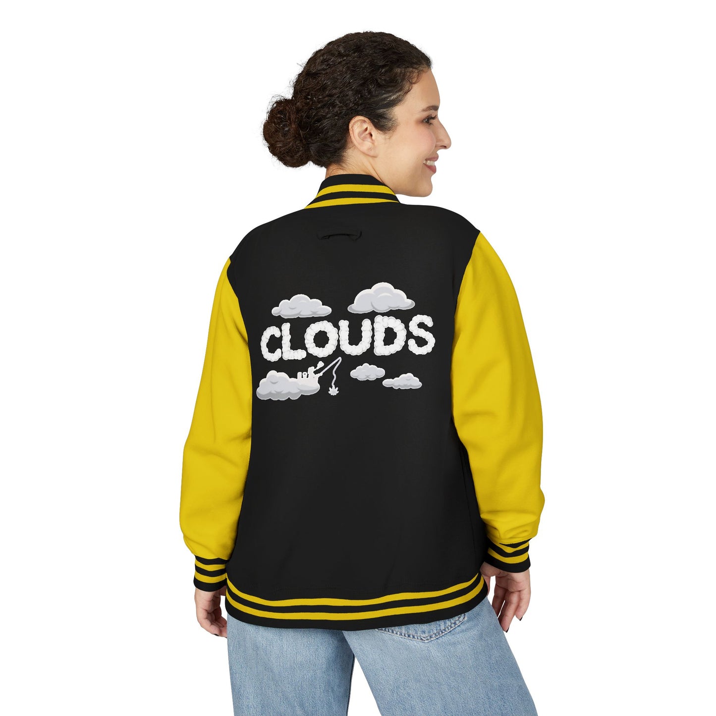Clouds Varsity Letterman Jacket