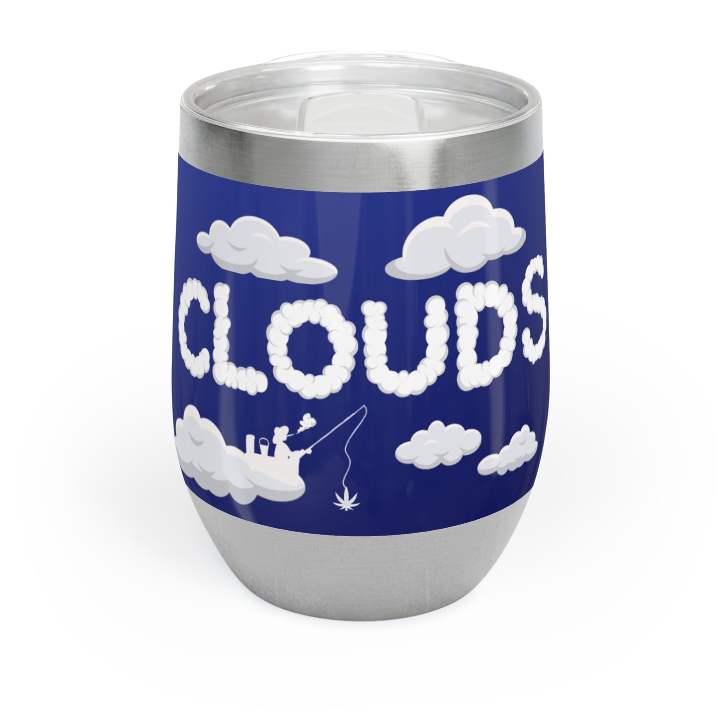 Clouds Chill Wine Tumbler