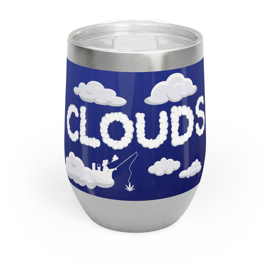 Clouds Chill Wine Tumbler