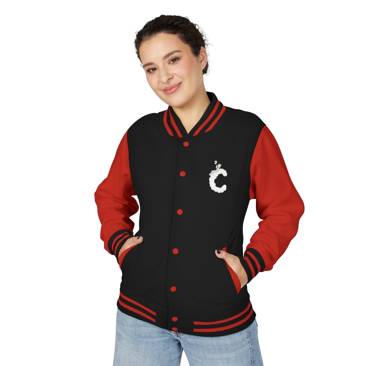 Clouds Varsity Letterman Jacket