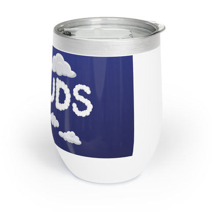 Clouds Chill Wine Tumbler