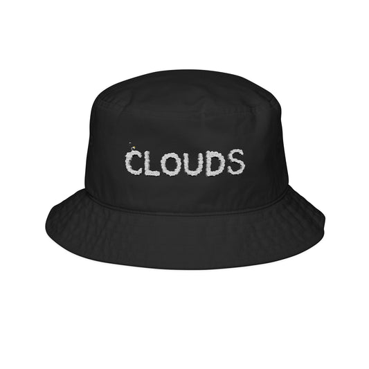 Clouds Embroidered Bucket Hat