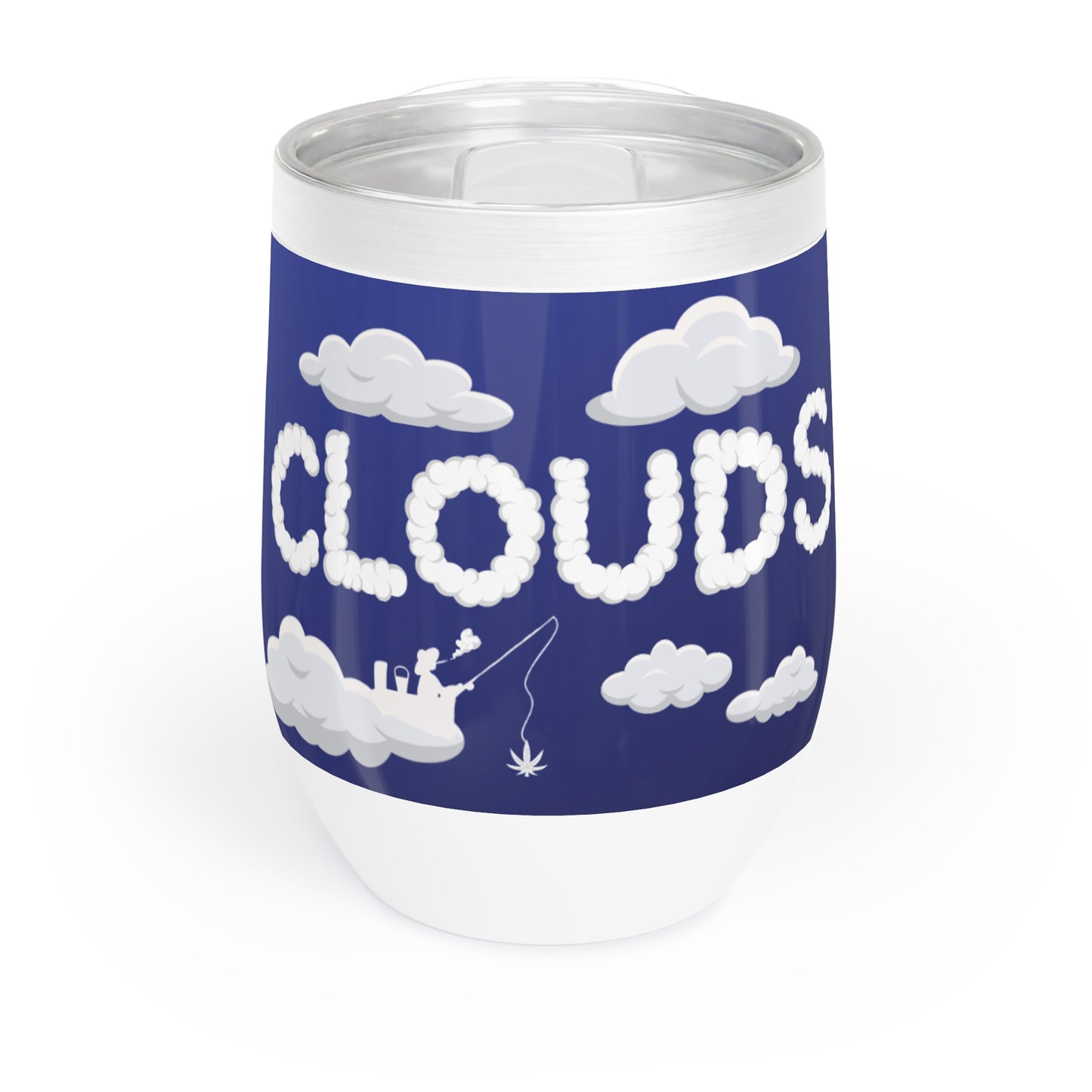 Clouds Chill Wine Tumbler